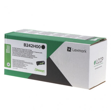 242H - Toner Marque Lexmark B242H00 - noir