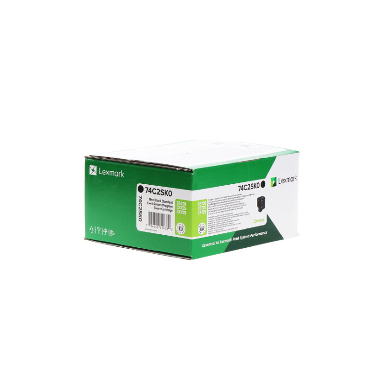 74C2SK0 - Toner Marque Lexmark 74C2SK0 - noir