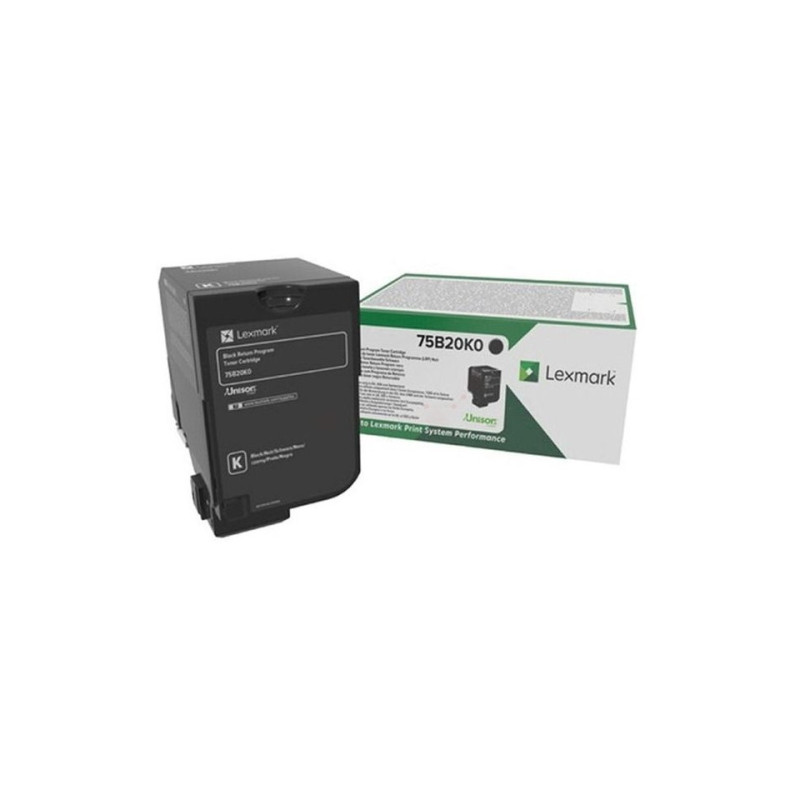 752 - Toner Marque Lexmark 75B20K0 - noir