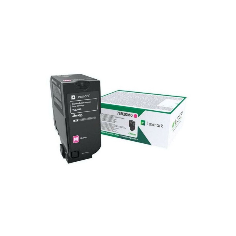 752 - Toner Marque Lexmark 75B20M0 - Magenta