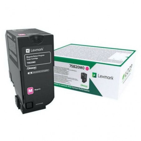 752 - Toner Marque Lexmark 75B20M0 - Magenta