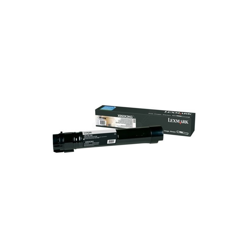X950 - Toner Marque Lexmark X950X2KG - noir