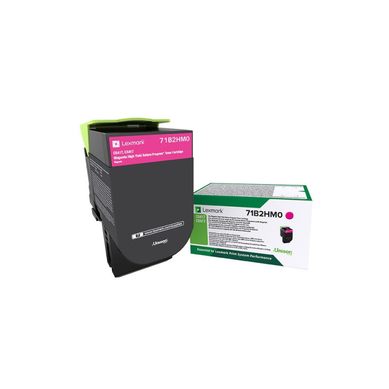 71B2HM0 - Toner Marque Lexmark 71B2HM0 - Magenta