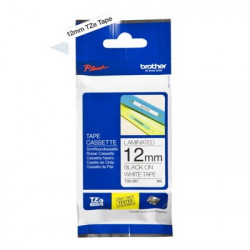 TZE-231 - Ruban Brother 12 mm Noir sur Blanc