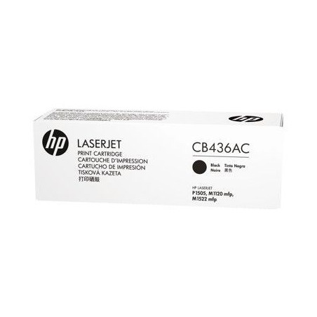 36AC - Toner Marque Hp CB436AC Contrat - noir