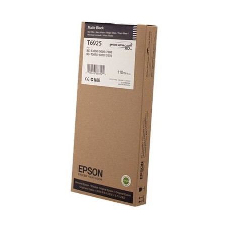 T6925 - Cart. Encre Marque Epson C13T692500 - Noir mate