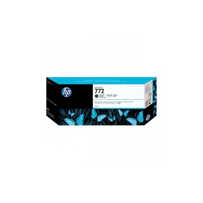 772 - Cart. Encre Marque Hp CN635A - noir mate