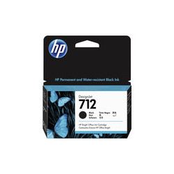 712 - Cart. Encre Marque Hp 3ED70A - noir