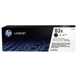 HP 83X - Toner original HP CF283X - Noir