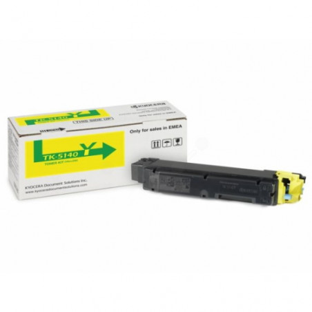 TK-5140Y - Toner Marque Kyocera_Mita 1T02NRANL0, TK-5140 - Jaune