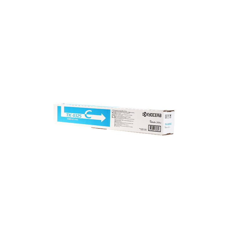 TK-8325 - Toner Marque Kyocera_Mita 1T02NPCNL0, TK-8325C - Cyan