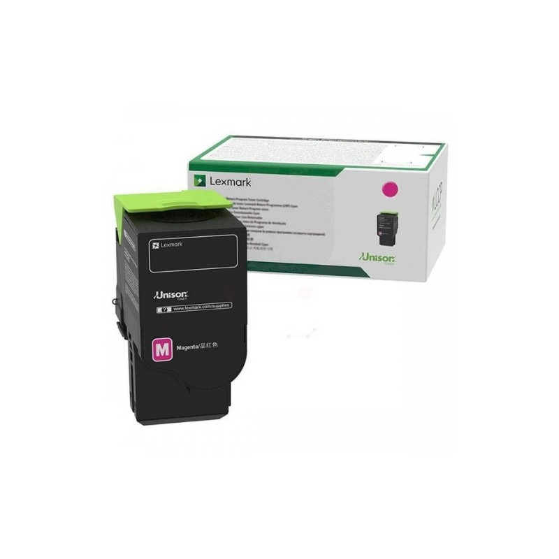 782U - Toner Marque Lexmark 78C2UME - Magenta