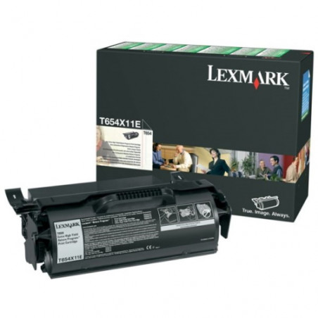 T654XH11E - Toner Marque Lexmark T654XH11E, T654X - Noir