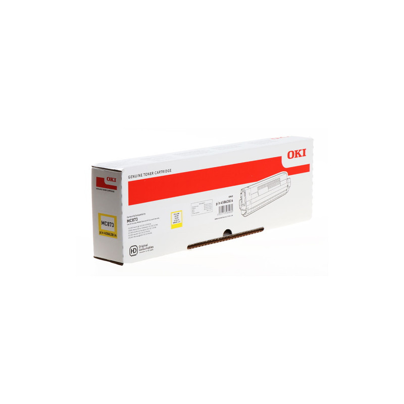 45862814 - Toner Marque Oki 45862814 - Jaune