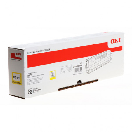 45862814 - Toner Marque Oki 45862814 - Jaune