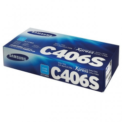 C406S - Toner Marque Samsung CLT-C406SELS - Cyan