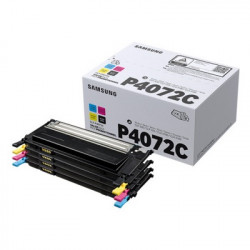 P4072C - Pack 4 Toners Marque Samsung CLT-P4072CELS, SU382A - Noir Cyan Magenta Jaune