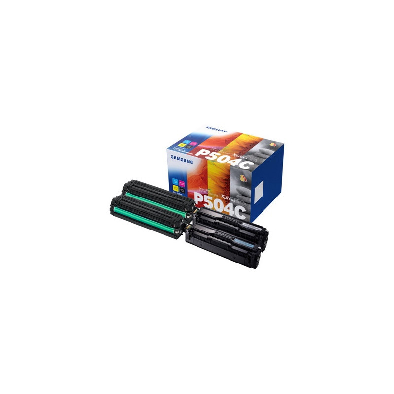 P504C - Pack 4 Toners Marque Samsung CLTK659SELS, SU400A - Noir Cyan Magenta Jaune