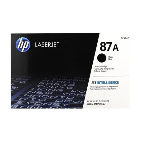 HP 87A - Toner original HP CF287A - Noir