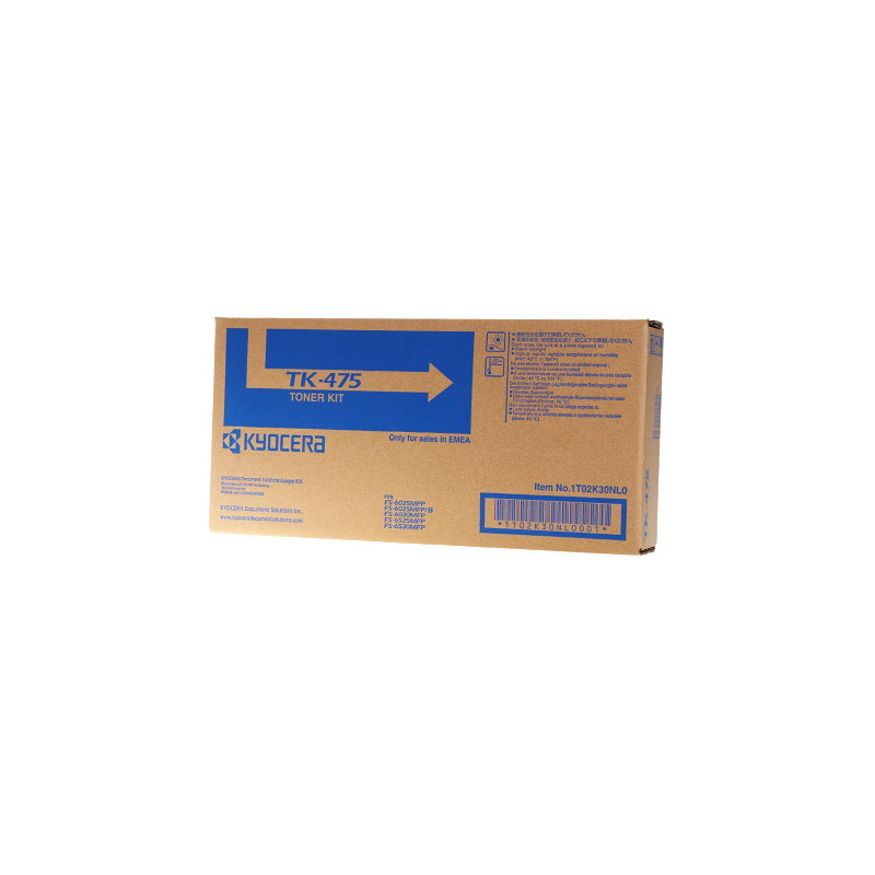 TK-475 - Toner Marque Kyocera_Mita 1T02K30NL0 - noir