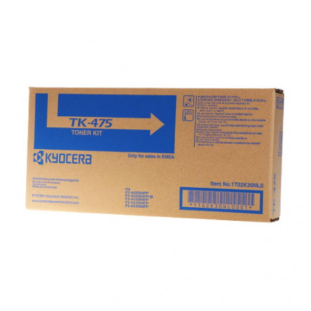 TK-475 - Toner Marque Kyocera_Mita 1T02K30NL0 - noir