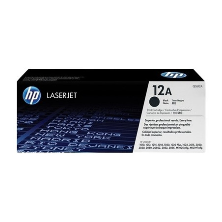 HP 12A - Toner original HP Q2612A - Noir