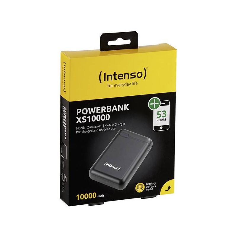 Batterie externe Intenso XS10000 Powerbank 10000 mAh Noir