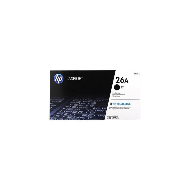 HP 26A - Toner original HP CF226A - Noir