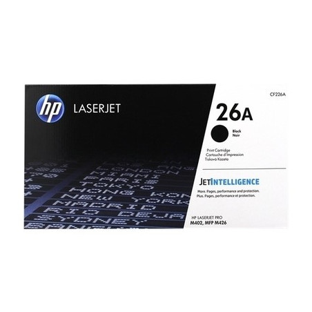 HP 26A - Toner original HP CF226A - Noir