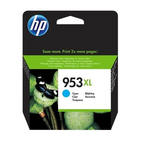 Hp 953XL - Cartouche originale HP F6U16AE - Cyan