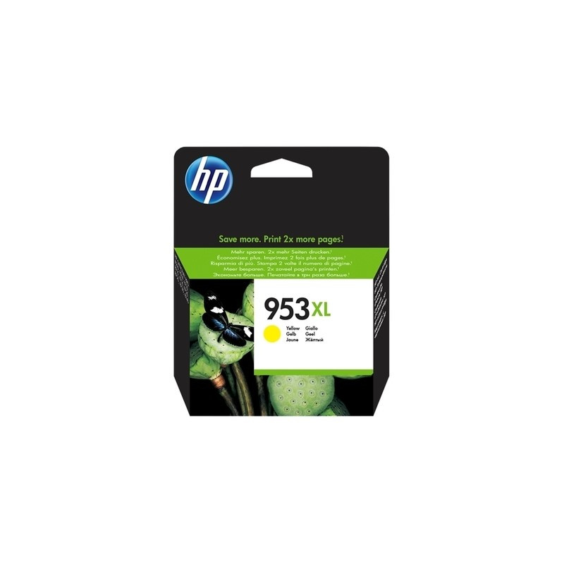 Hp 953XL - Cartouche originale HP F6U18AE - Jaune
