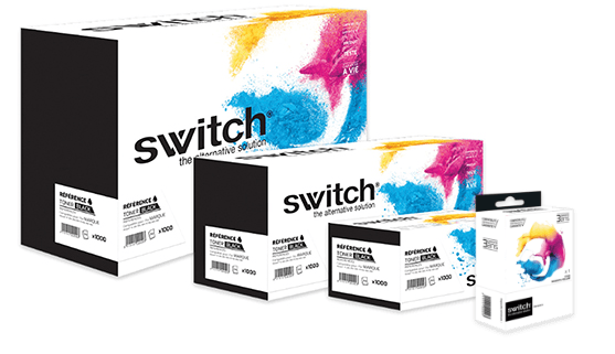 Switch, la gamme de produits compatibles